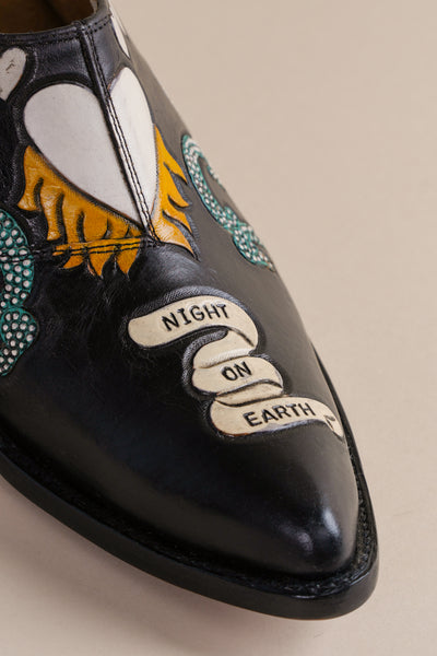 Yin Yang Doodle Mule – Brother Vellies