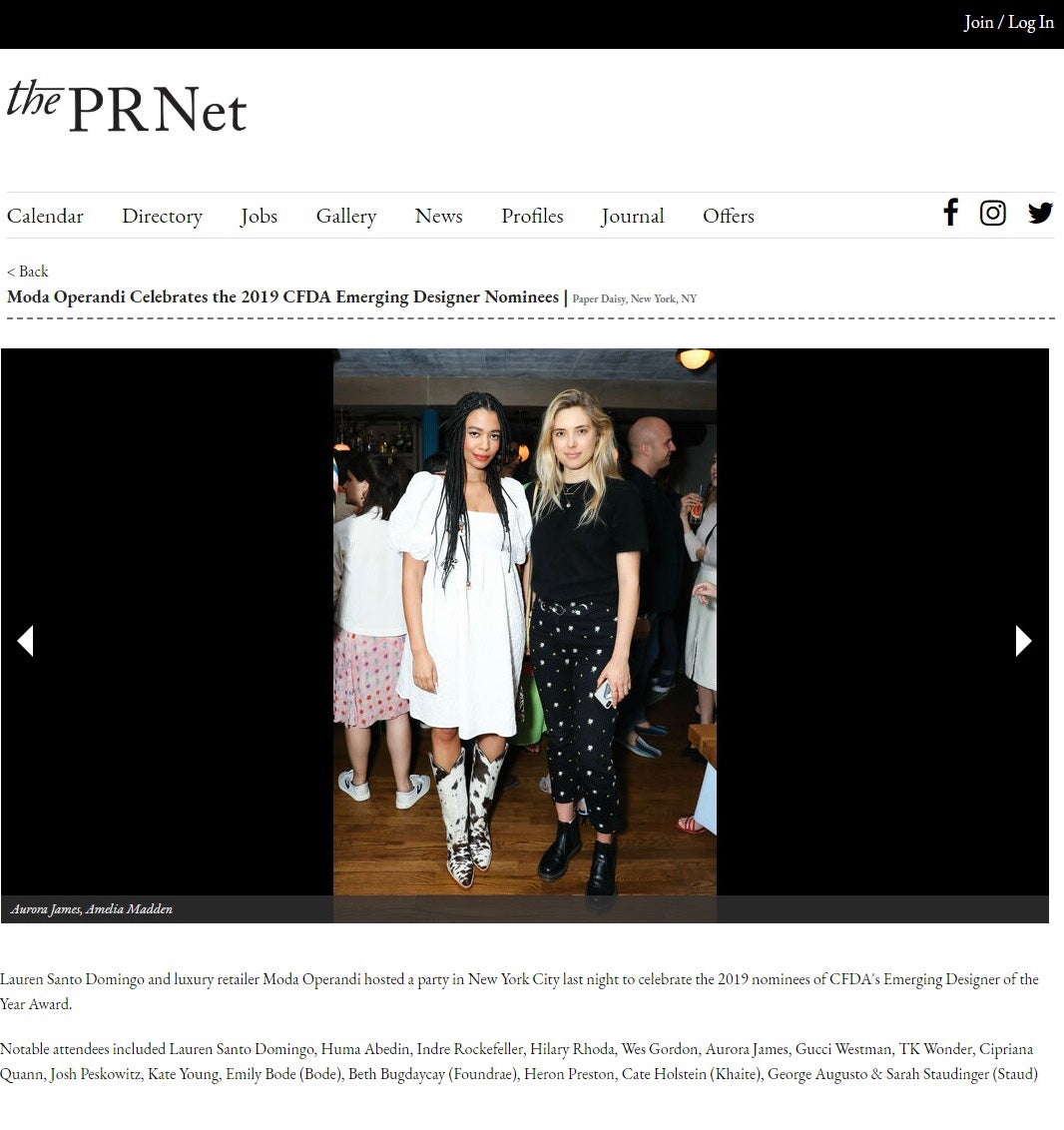 The PR Net