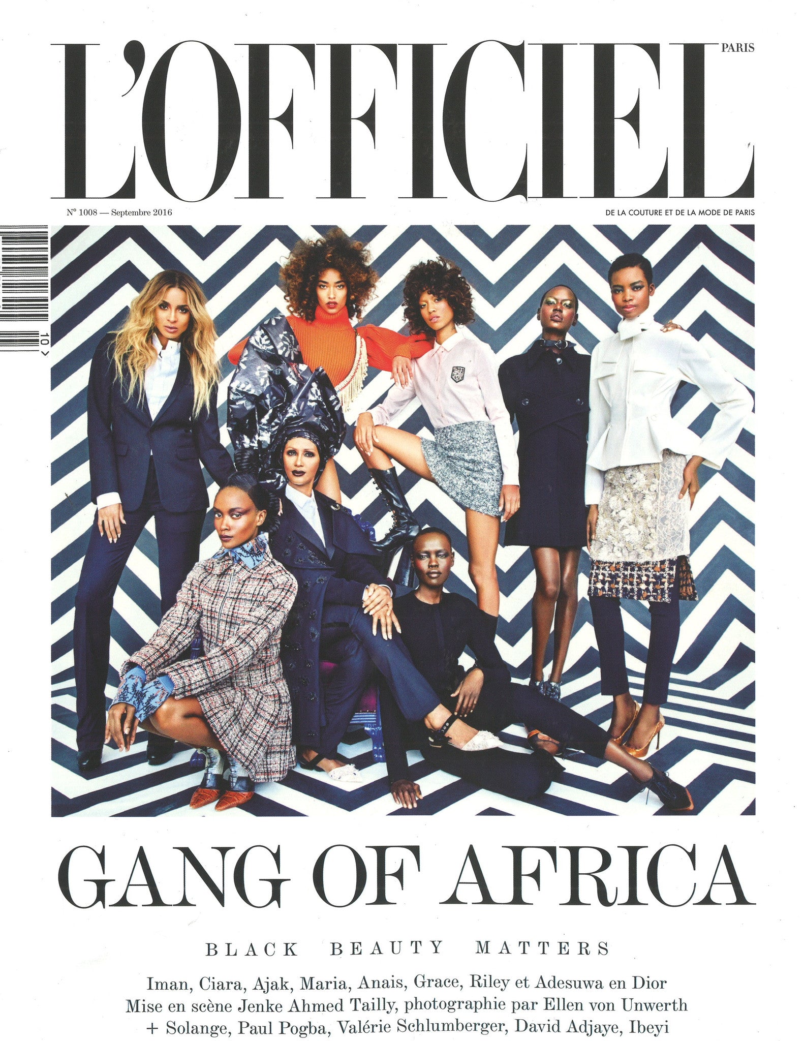 L'OFFICIEL Paris September 2016