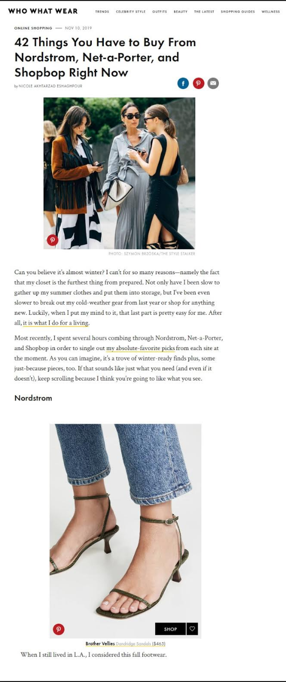 Who What Wear
