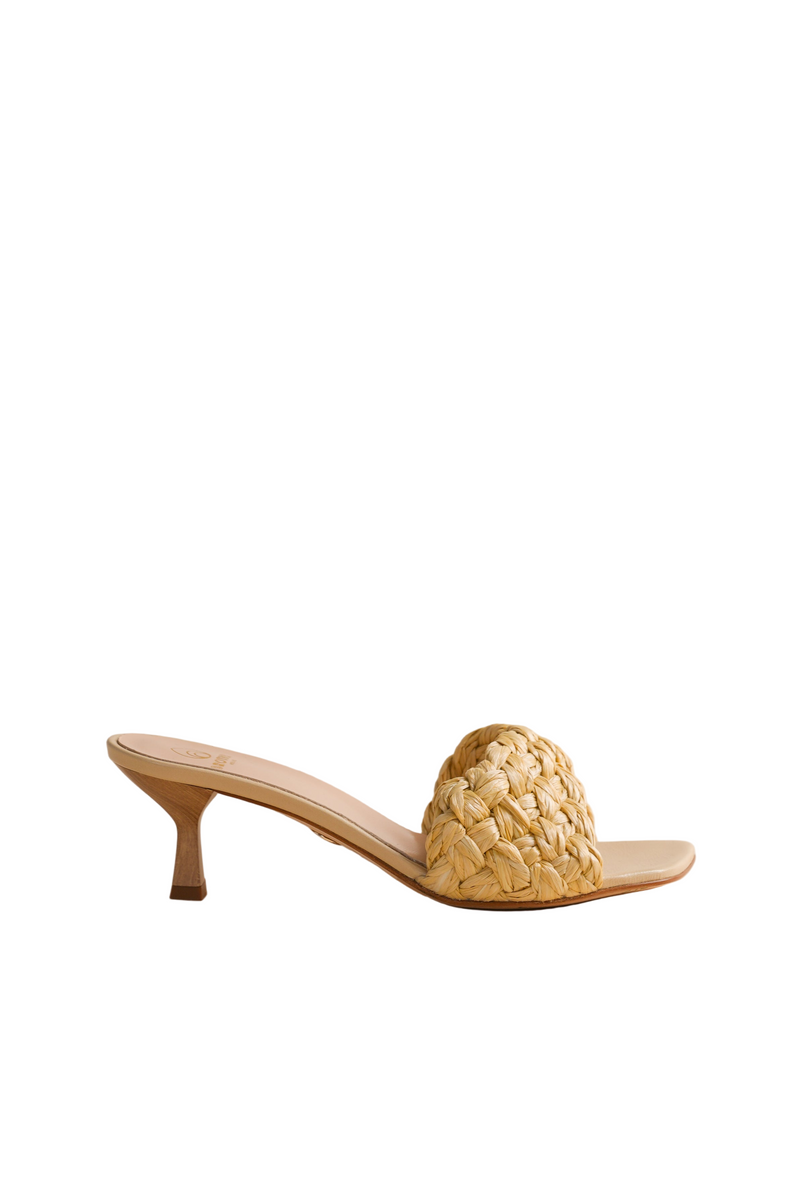 Tuesday Mule in Raffia