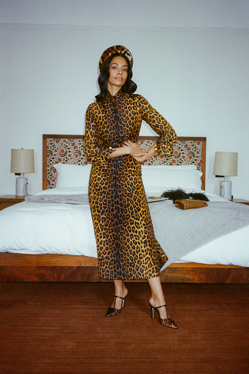 Olivia Pump in Leopard