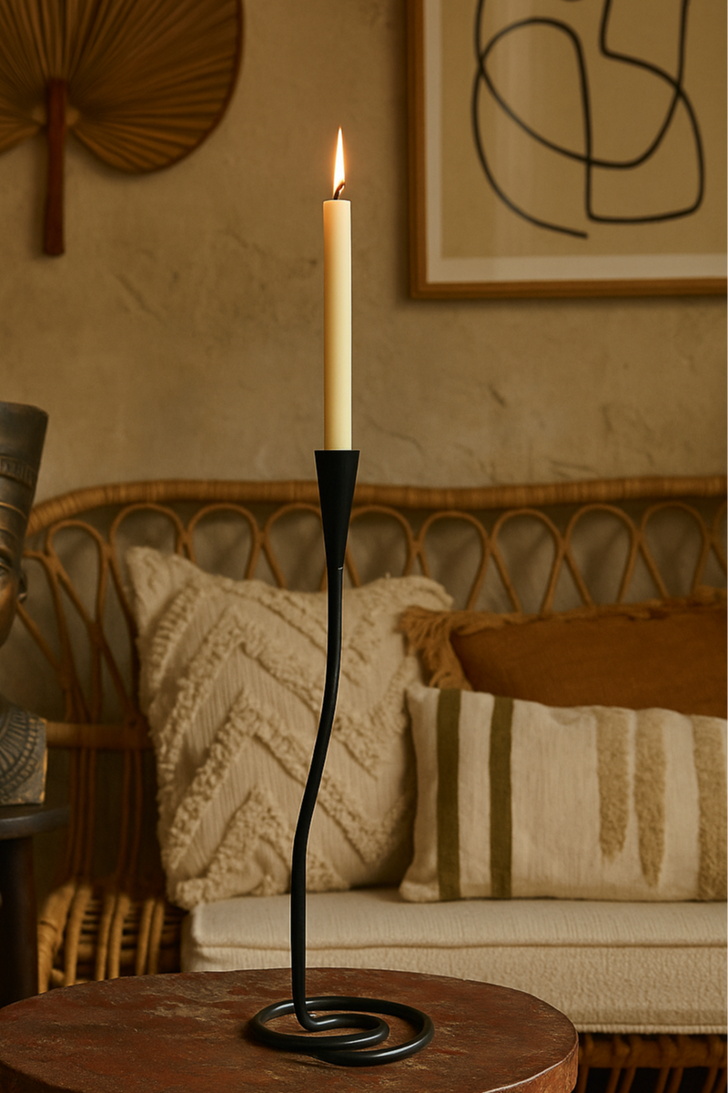 Lifestyle Image Candlestick Holder