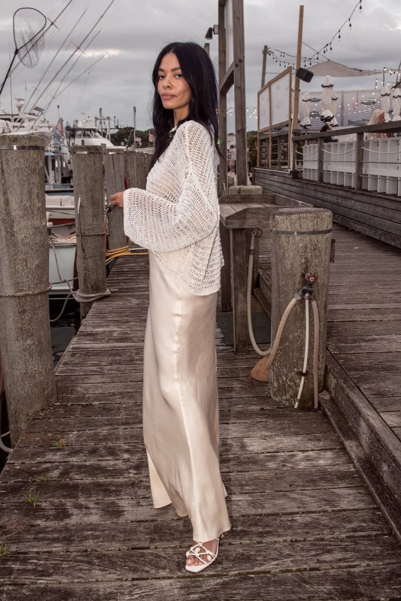 Shoreline Sandal in Ivory
