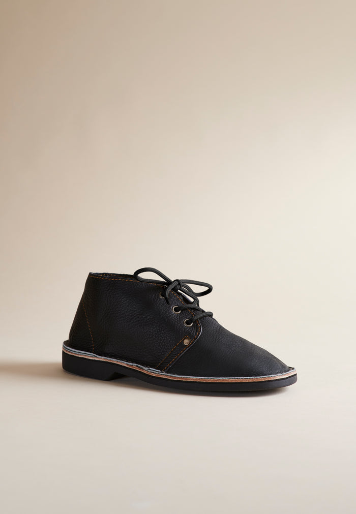 brother vellies Erongo Vellies in Black Leather