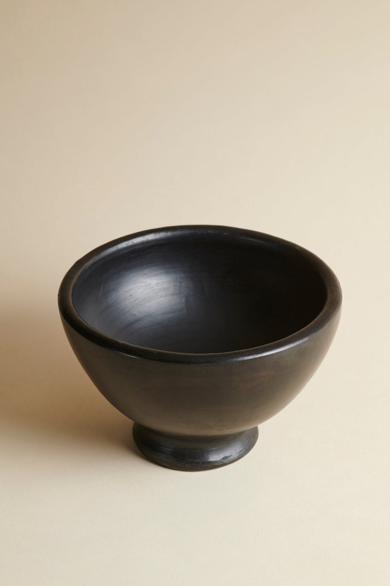 Black Clay Bowl