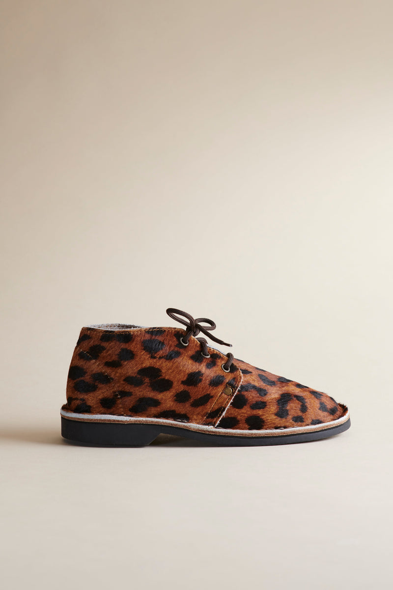 Erongo Vellies in Leopard Print