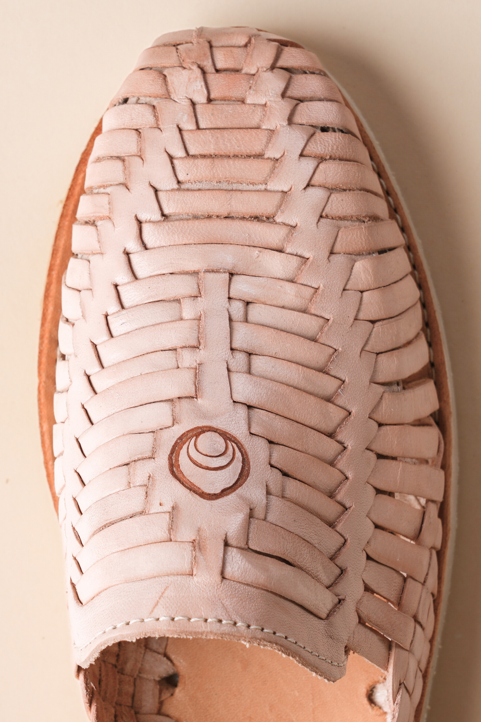 Lace Up Huaraches in Blush – Brother Vellies