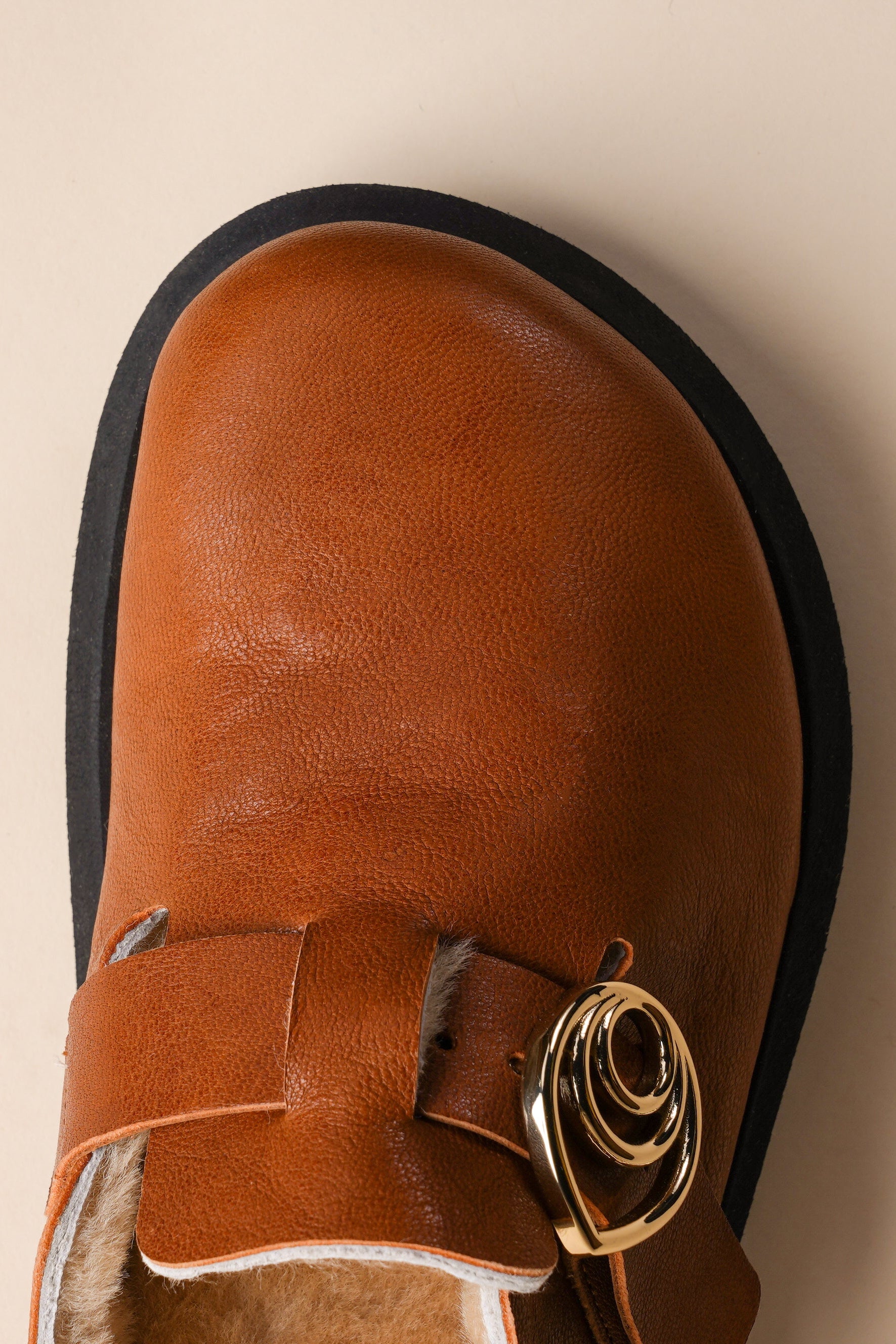 Men's Josh Shoe in Whiskey Shearling