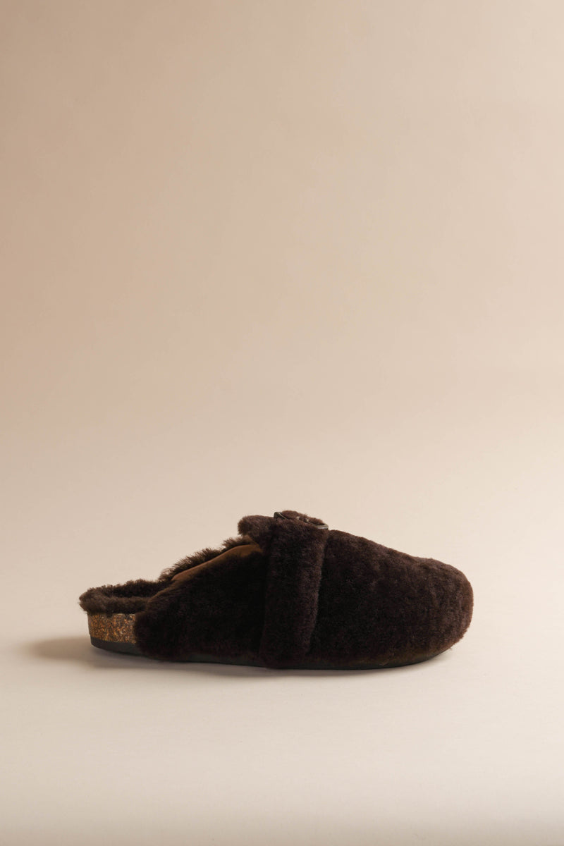 Brother Vellies Teddy Greg Shoe in Espresso