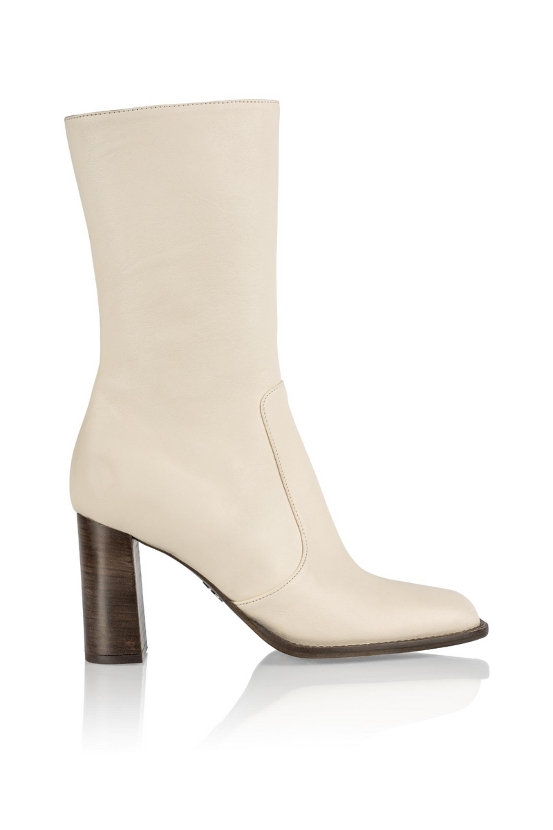 Lauryn Boot in Ivory