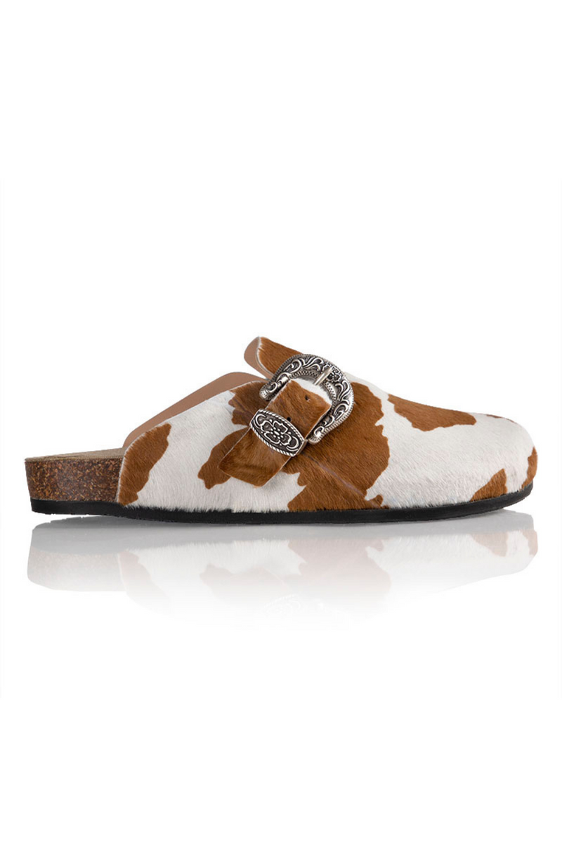 Mens Greg Show in Brown Cow