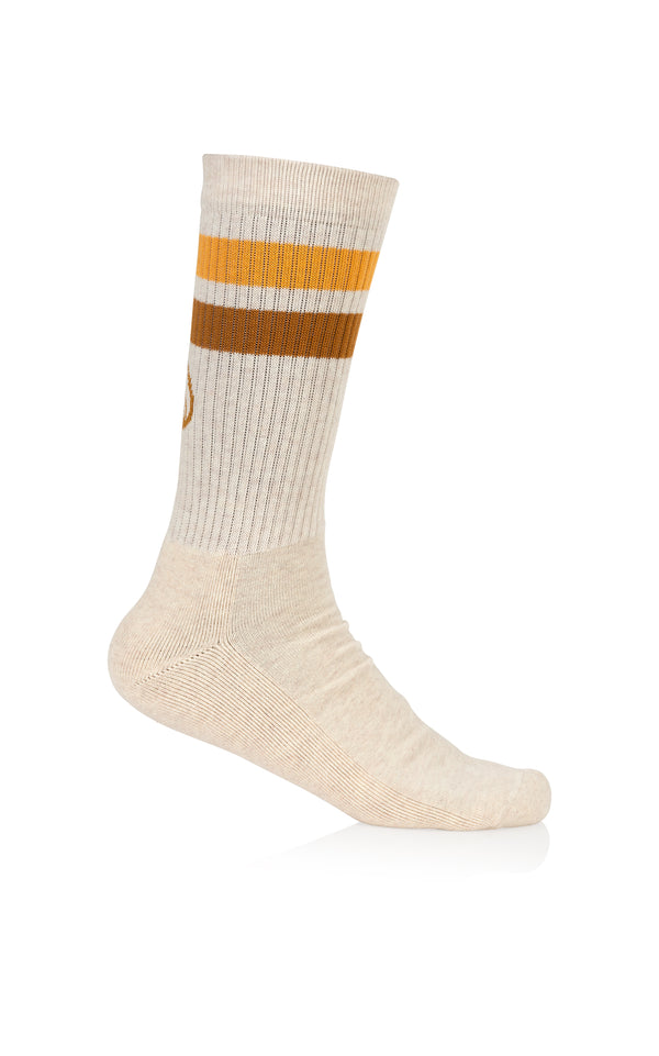 Varsity Sock in Marigold