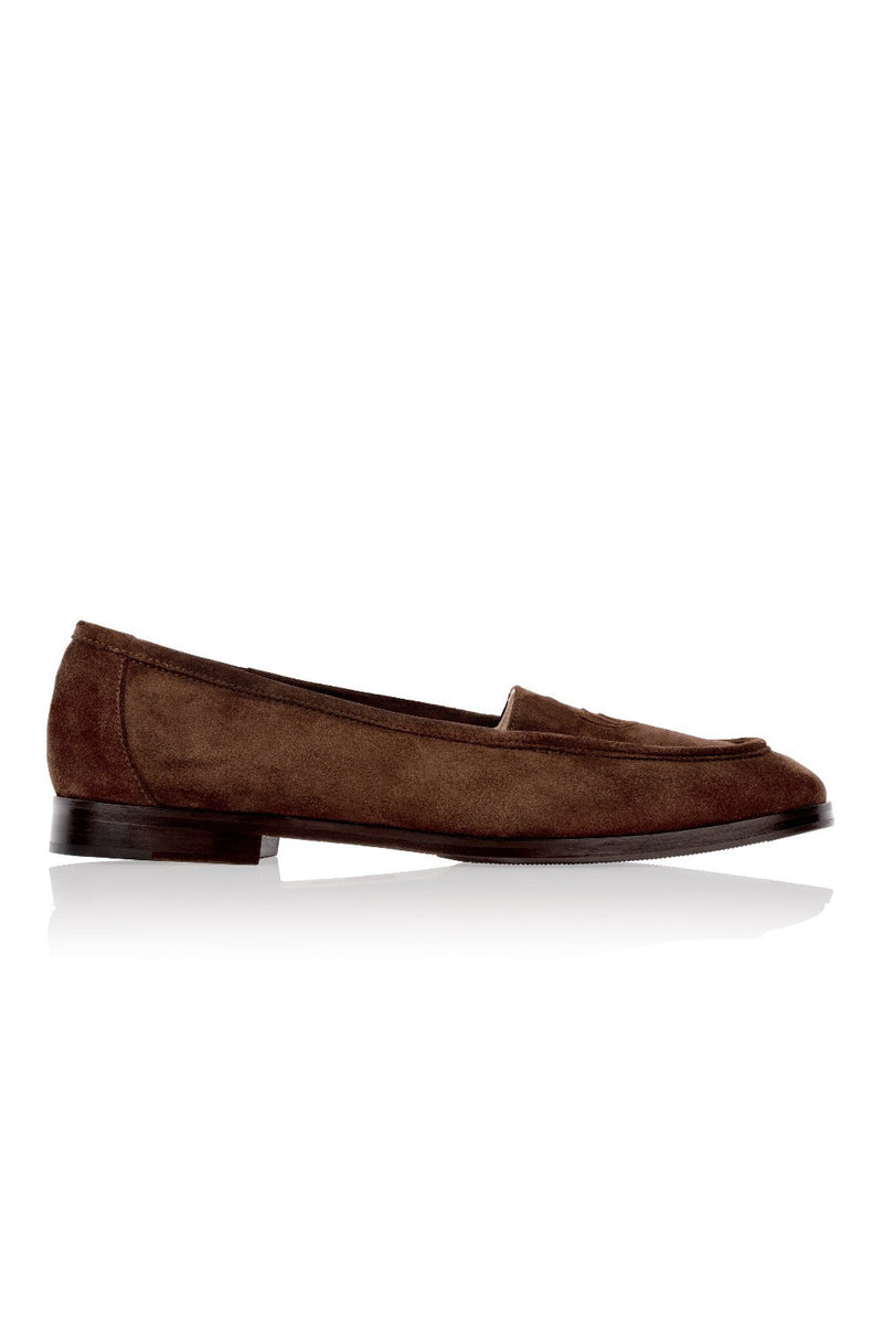 Howard Suede Loafer in Espresso