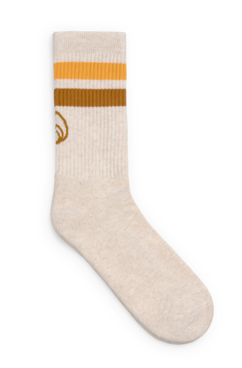 Varsity Sock in Marigold