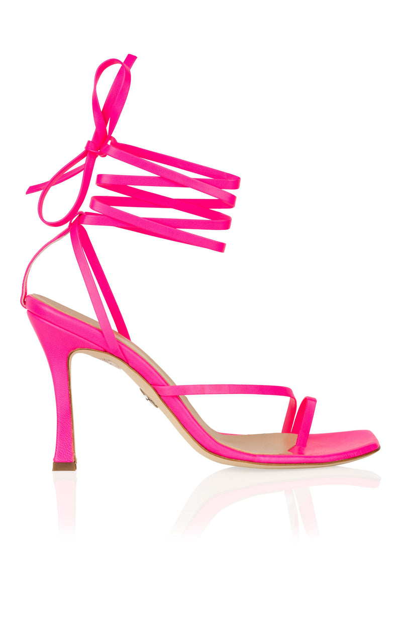 Bike Shoe in Neon Pink