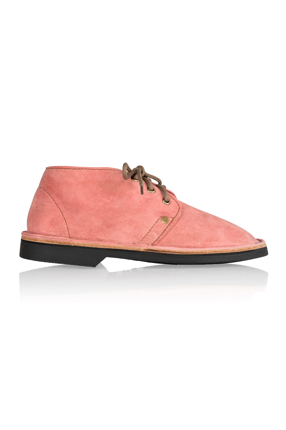 Pink Suede Vellies