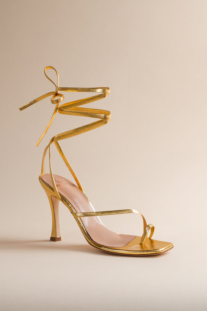 brother vellies Bike Shoe in Gold
