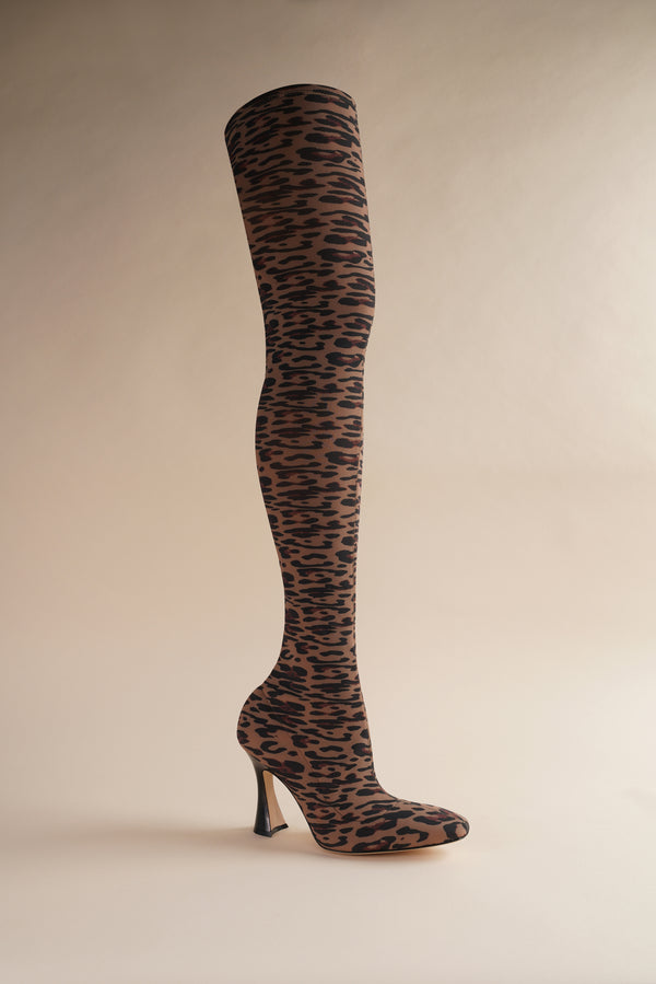 OTK Brandy Boots in Leopard